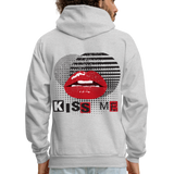 KISS ME  Hoodie - ash
