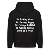 DON'T BE Hoodie - black