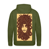 Medusa - olive green