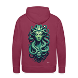 Medusa - burgundy