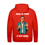 Hang In There - red