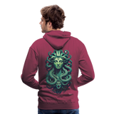 Medusa - burgundy