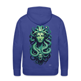 Medusa - royal blue