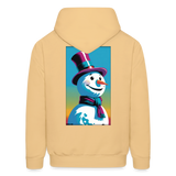 The Snowman Hoodie - light gold