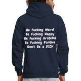 DON'T BE Hoodie - navy