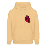HEART AWARENESS Hoodie - light yellow