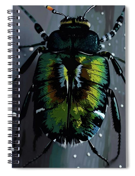 Beetle Focus - Spiral Notebook