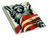Freedom - Spiral Notebook