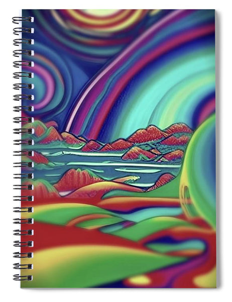 Planet V88Z - Spiral Notebook