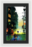 Pleasant Walk - Framed Print