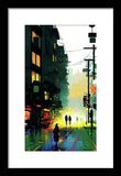 Pleasant Walk - Framed Print