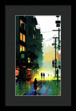 Pleasant Walk - Framed Print