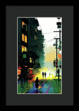 Pleasant Walk - Framed Print