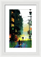 Pleasant Walk - Framed Print