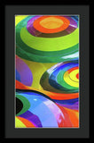 Round and Round - Framed Print