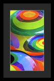 Round and Round - Framed Print