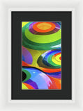 Round and Round - Framed Print