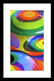 Round and Round - Framed Print