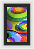 Round and Round - Framed Print