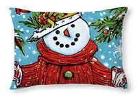 Snowman Joy - Throw Pillow