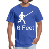 6 Feet - royal blue