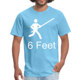 6 Feet - aquatic blue