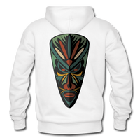 AFRICAN MASK - white