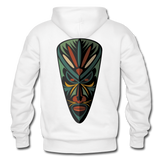 AFRICAN MASK - white