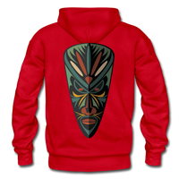 AFRICAN MASK - red