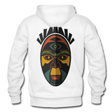 AFRICAN MASK 3 Hoodie - white