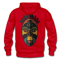 AFRICAN MASK 3 Hoodie - red