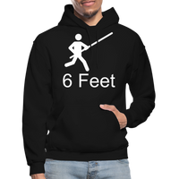 6 Feet Hoodie - black