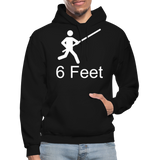 6 Feet Hoodie - black