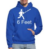 6 Feet Hoodie - royal blue