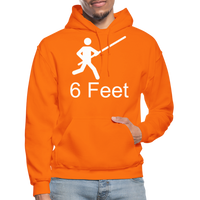 6 Feet Hoodie - orange