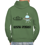 JUST SAYING Hoodie - military green