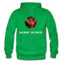 HEART ATTACK Hoodie - kelly green