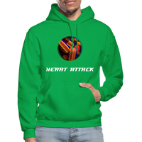 HEART ATTACK Hoodie - kelly green