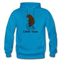 Covid Team Hoodie - turquoise