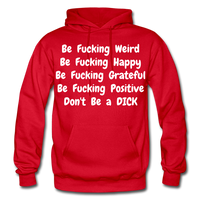 DON'T BE Hoodie - red