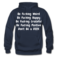 DON'T BE Hoodie - navy