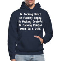 DON'T BE Hoodie - navy