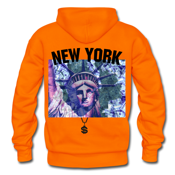 NY Hoodie - orange