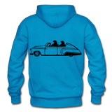 BEAR WITH ME Hoodie - turquoise