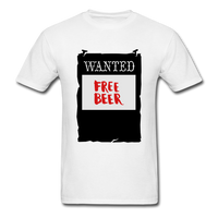 FREE BEER - white