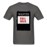 FREE BEER - charcoal