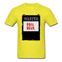FREE BEER - yellow