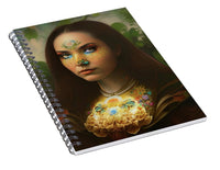 The Traveler Mona Lisa 2233 - Spiral Notebook
