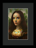 The Traveler Mona Lisa 2233 - Framed Print