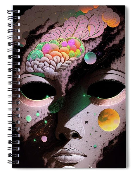 They Are Here - Spiral Notebook